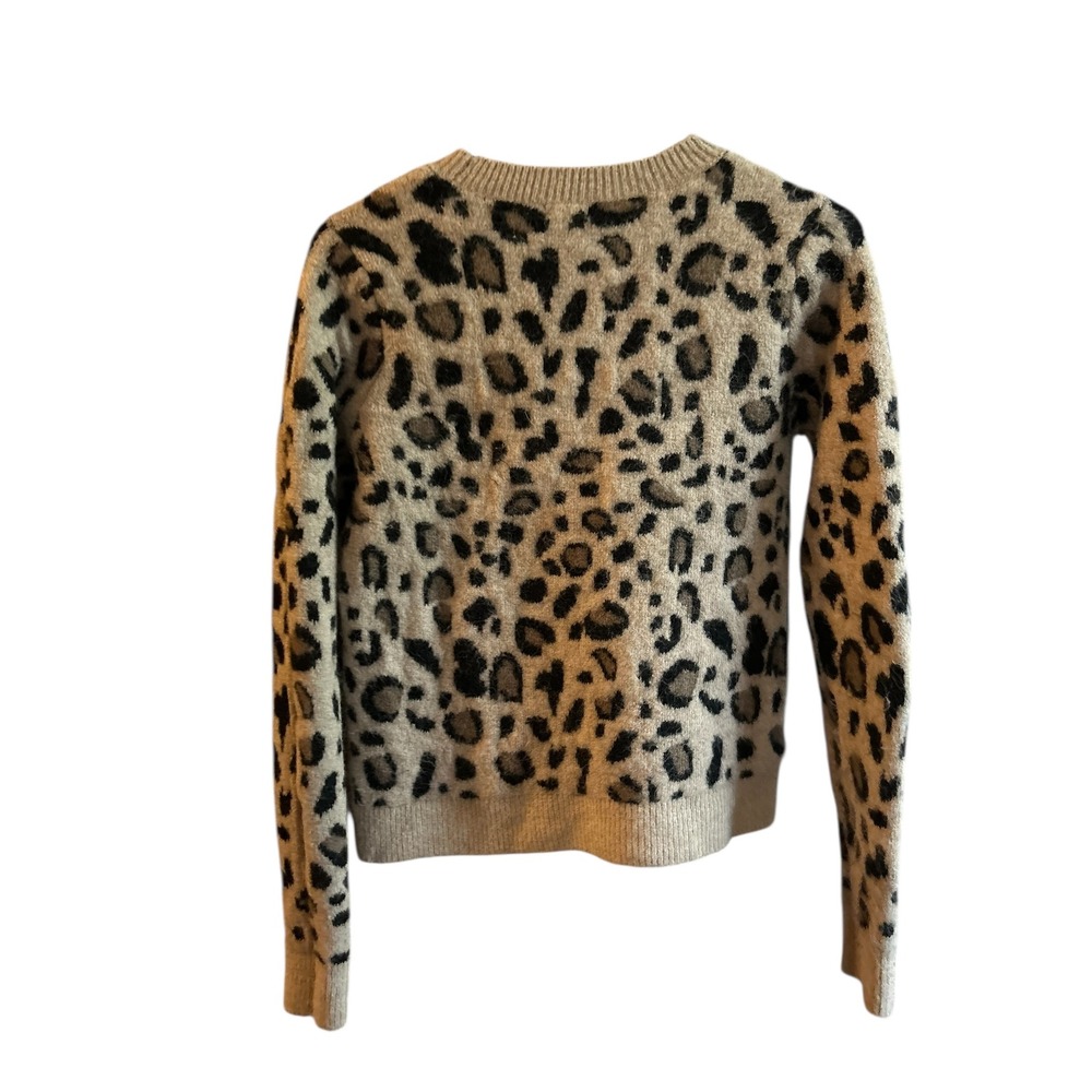 Halogen Leopard Print Pullover Sweater Women's Si… - image 4